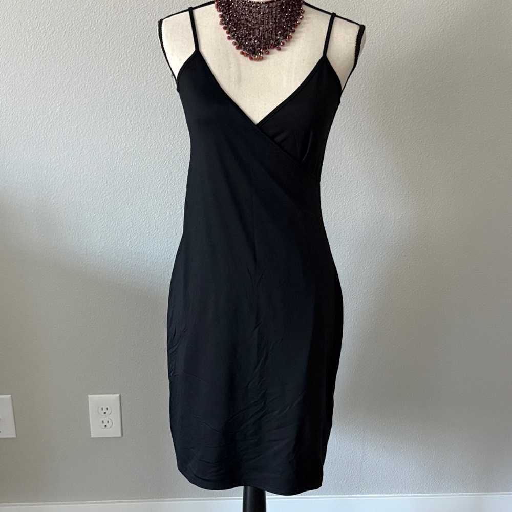 Anne Fontaine Elegant Black Undergarment Women's Dress 38